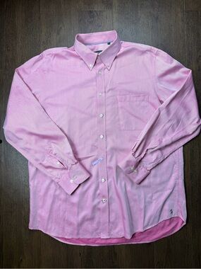 Bobby Jones Light Pink Button-Down Dress Shirt